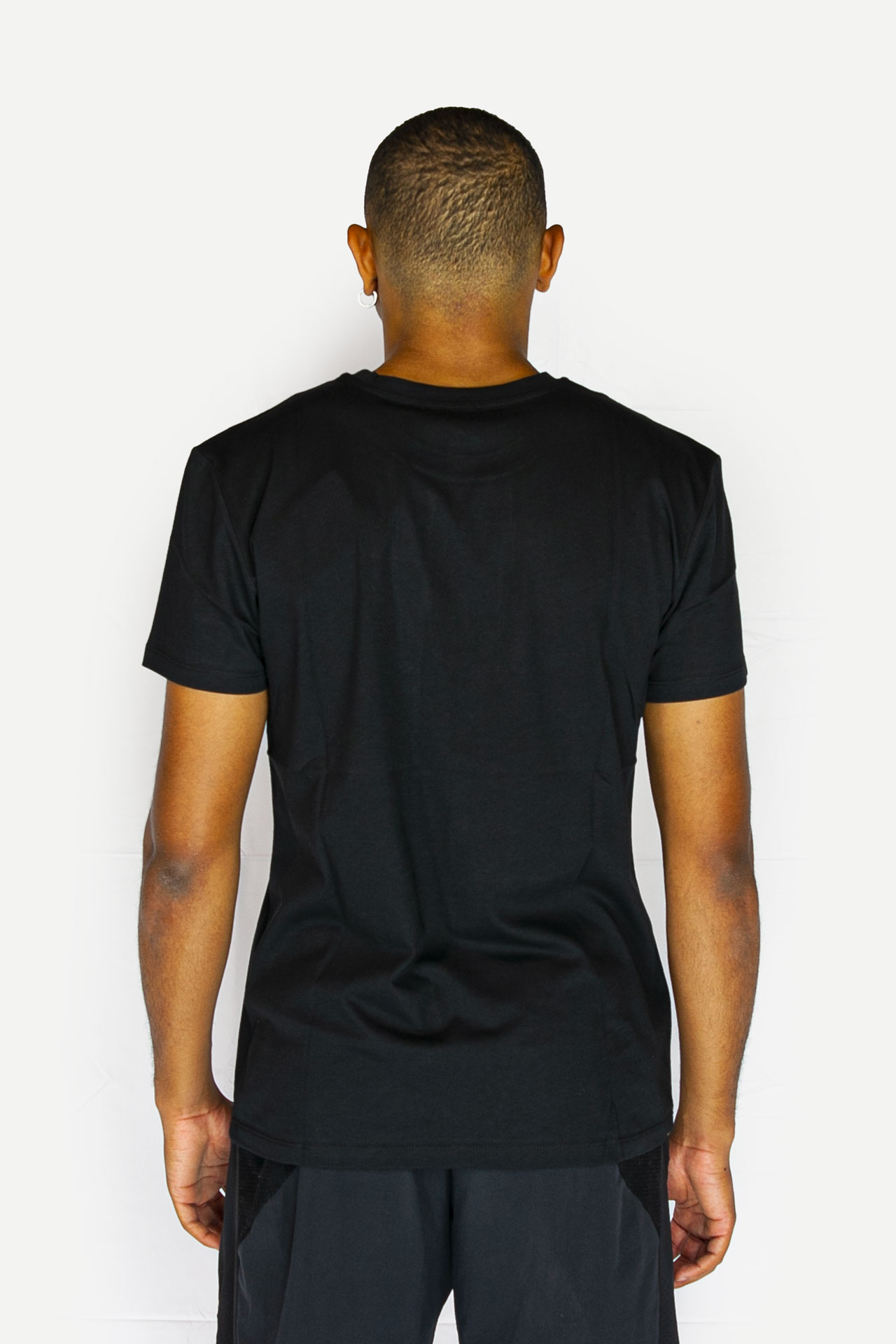 BALMAIN — VELVET LOGO T-SHIRT 
