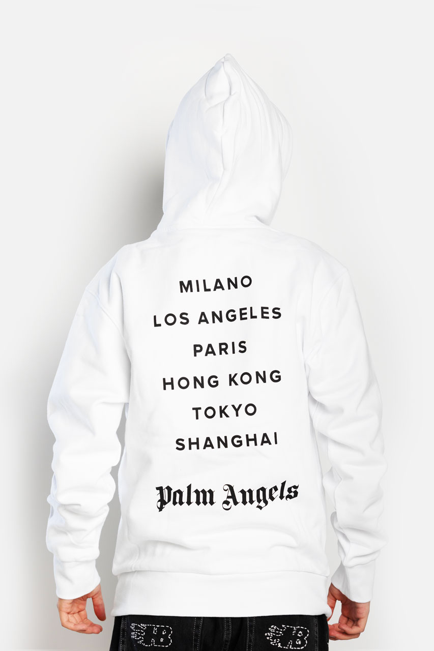 palm angels tokyo sprayed moletom com capuz