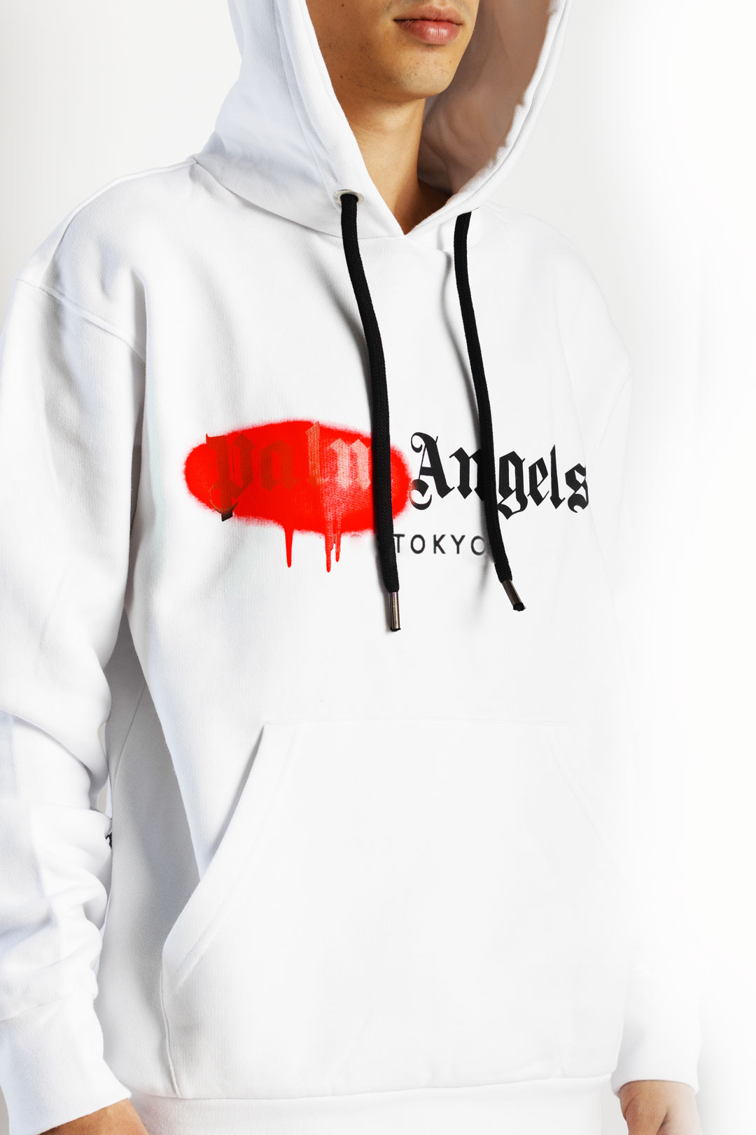 palm angels tokyo sprayed moletom com capuz