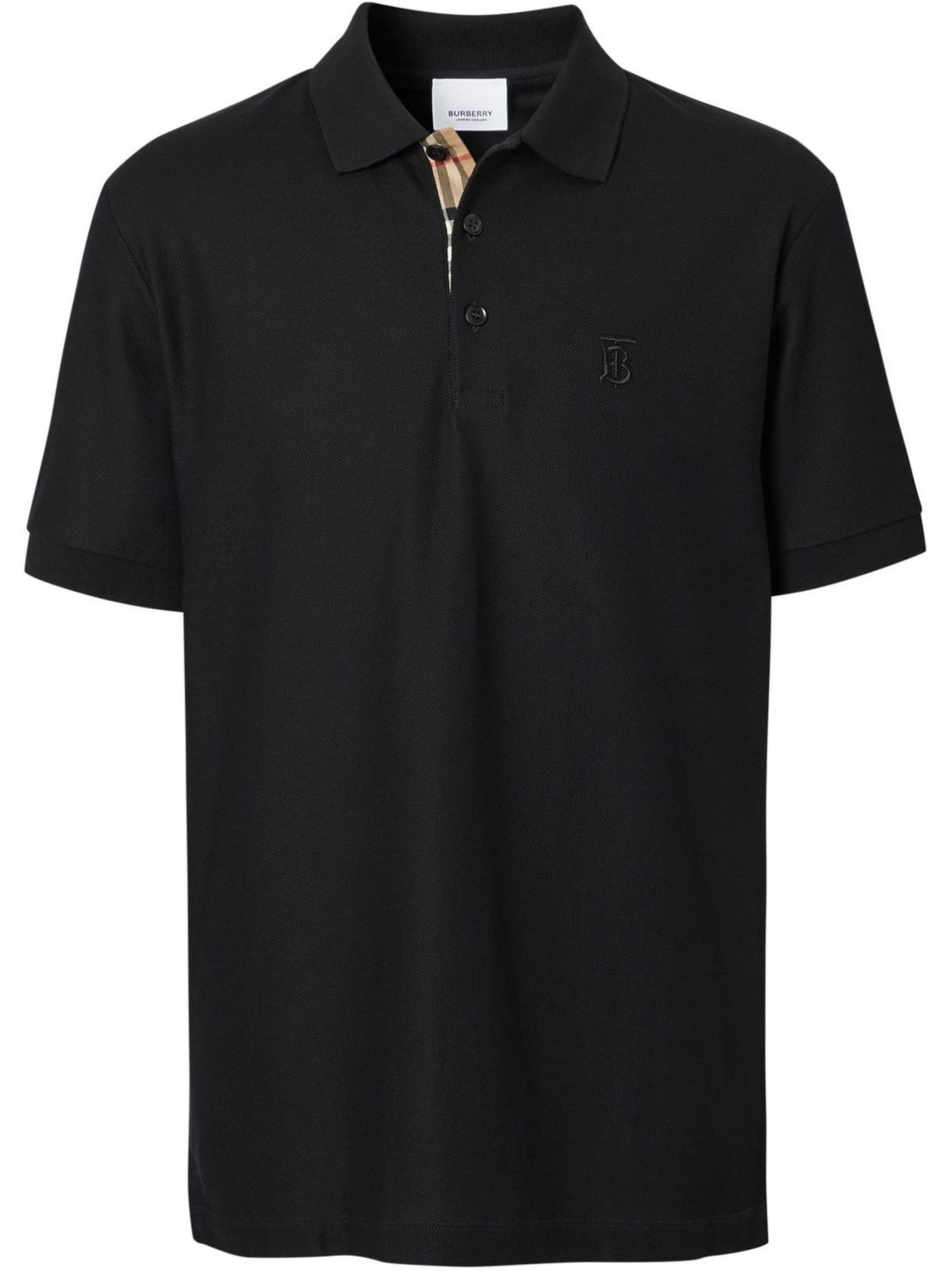 Burberry Monogram Polo Shirt Black