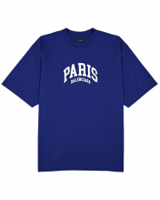 【BALENCIAGA】ブルー Enjoy 'Paris' Tシャツ 中古・古着通販】BALENCIAGA (バレンシアガ) BLNCG NEWS 24/7 T